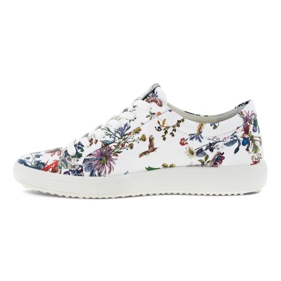 Ecco leather floral sneakers - Picture 5 of 10